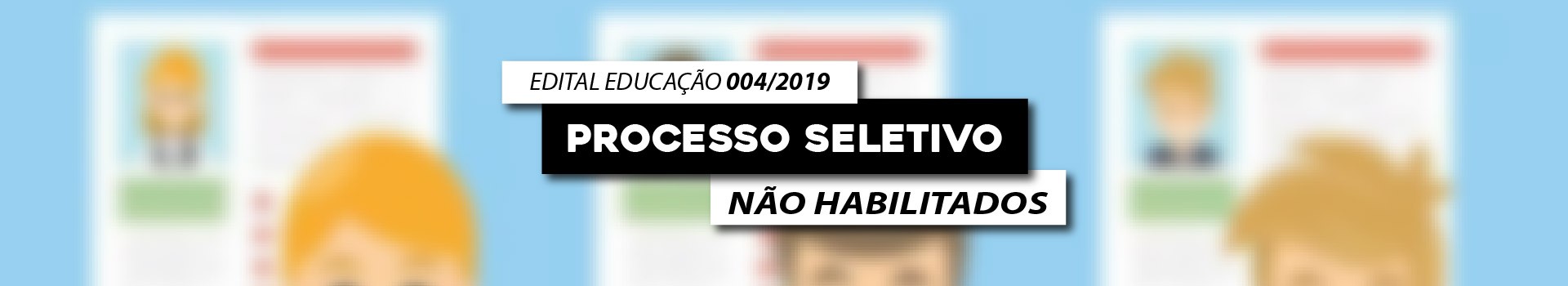 banner do processo seletivo