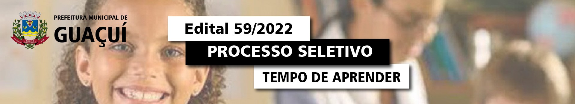 banner do processo seletivo