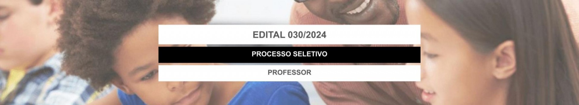 banner do processo seletivo