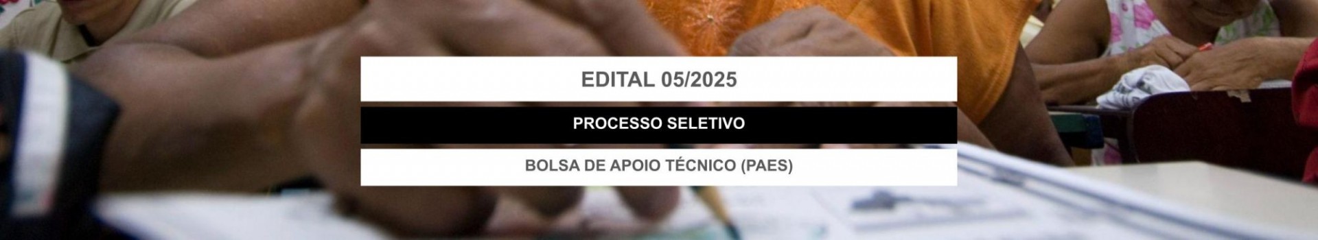 banner do processo seletivo